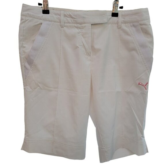 Puma Sport Lifestyle Golf Shorts - Size 10 - Excellent Used Condition - Picture 1 of 8